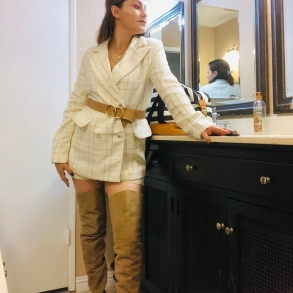 Two Piece Blazer - Short Set